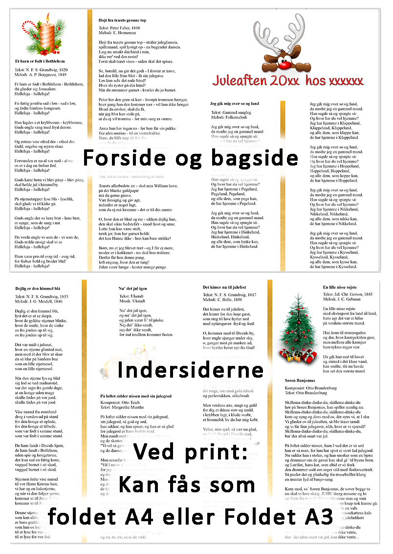 Meddele konsol Remission Julesalmehæfte - Festsange med mere