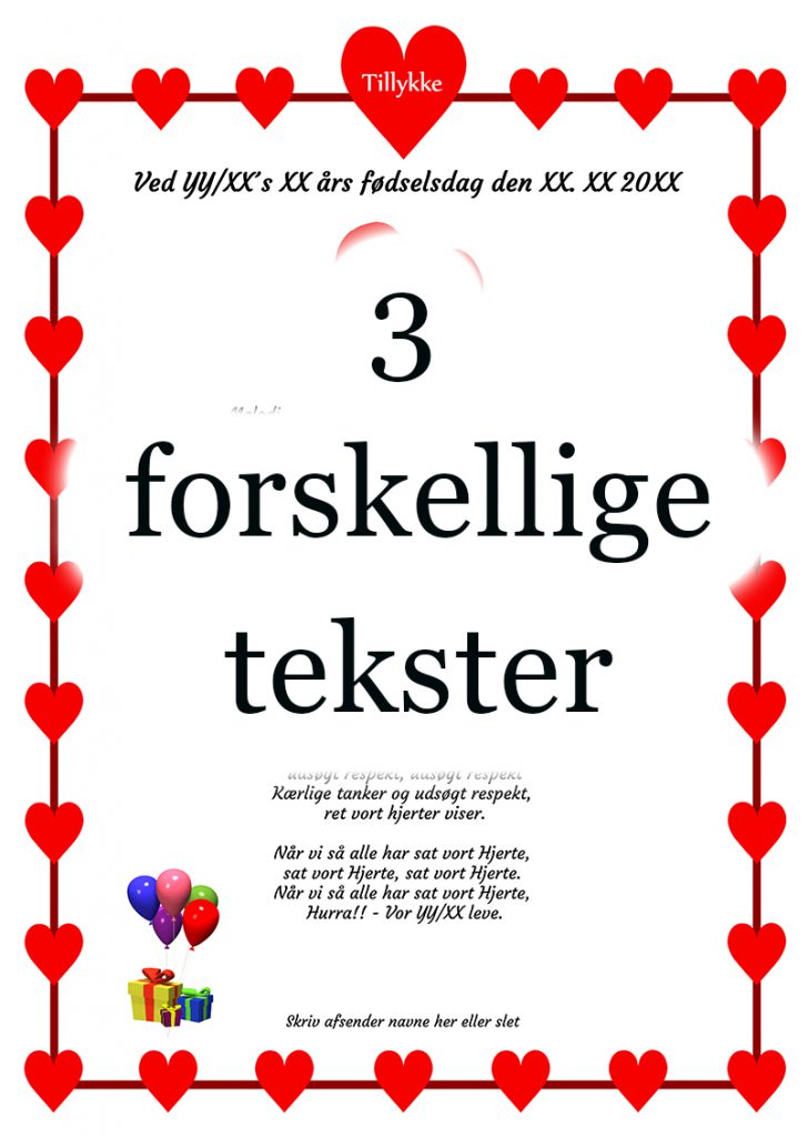 Festsange med mere