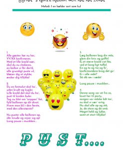 Smiley ballonsang til tvilling konfirmander - fra flere personer