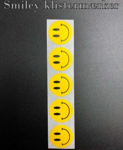 Smiley - Klistermærker