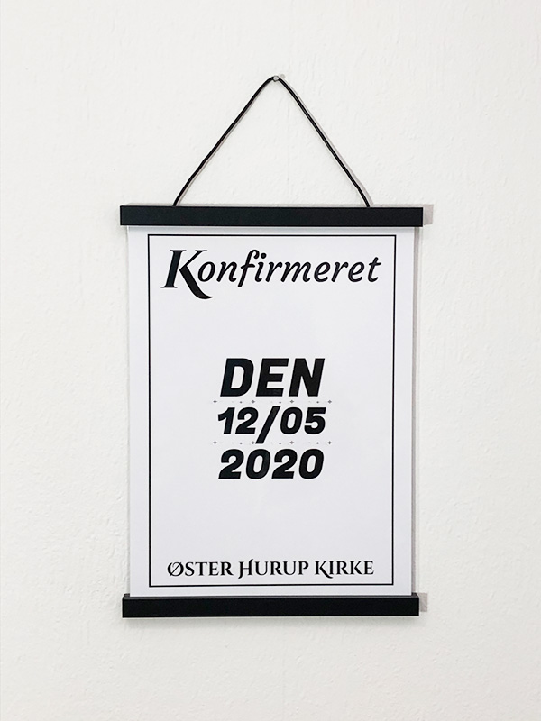 Konfirmeret den