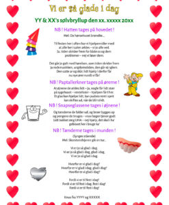 Vi er så glade i dag - Sølvbryllup